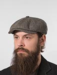 Кепка STETSON арт. 6870502 HATTERAS WOOL (коричневый)